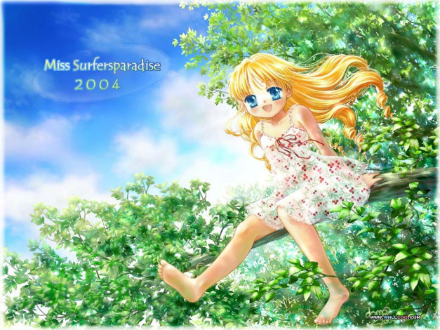 Обои картинки фото аниме, miss, surfersparadise