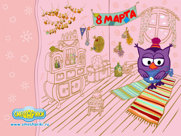 Обои картинки фото мультфильмы, смешарики