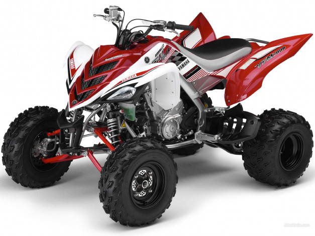 Обои картинки фото yamaha, raptor700r, 2008, мотоциклы, квадроциклы