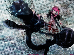 Картинка аниме black rock shooter