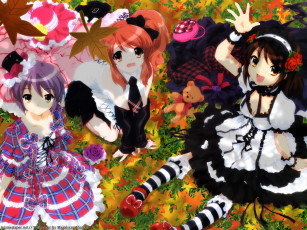 Картинка аниме the melancholy of haruhi suzumiya