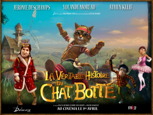 Картинка правдивая история кота сапогах мультфильмы la v& 233 ritable histoire du chat bott&