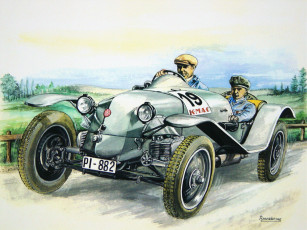 Картинка рисованные авто мото