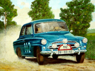 Картинка рисованные авто мото