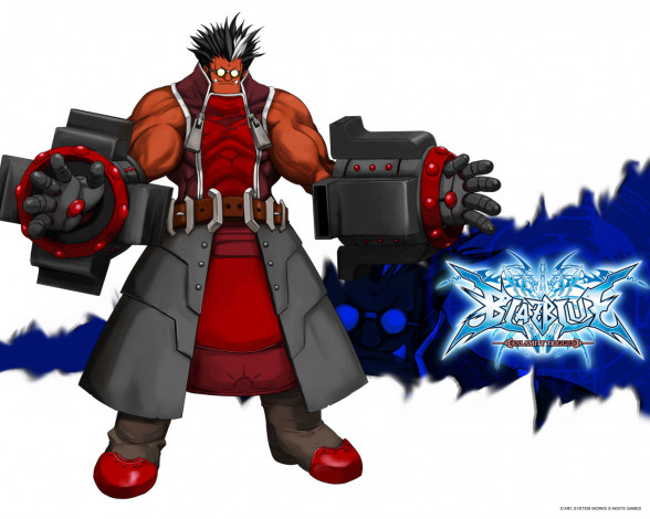 Обои картинки фото blazblue, calamity, trigger, видео, игры