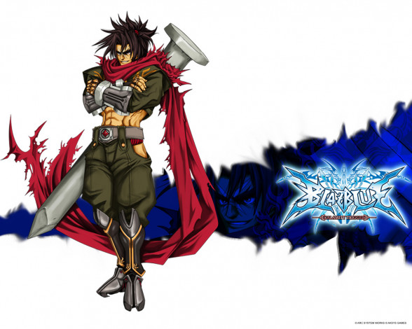 Обои картинки фото blazblue, calamity, trigger, видео, игры