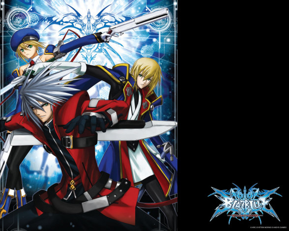 Обои картинки фото blazblue, calamity, trigger, видео, игры