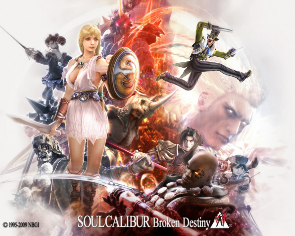 Обои картинки фото soulcalibur, broken, destiny, видео, игры
