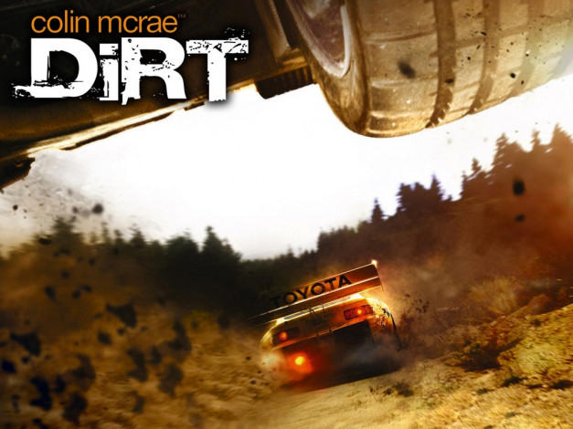 Обои картинки фото colin, mcrae, dirt, видео, игры