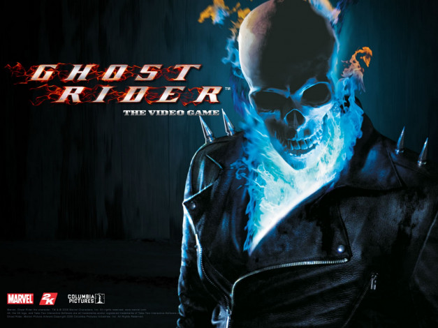 Обои картинки фото ghost, rider, видео, игры, the, video, game