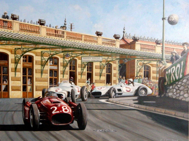 Обои картинки фото рисованные, авто, мото