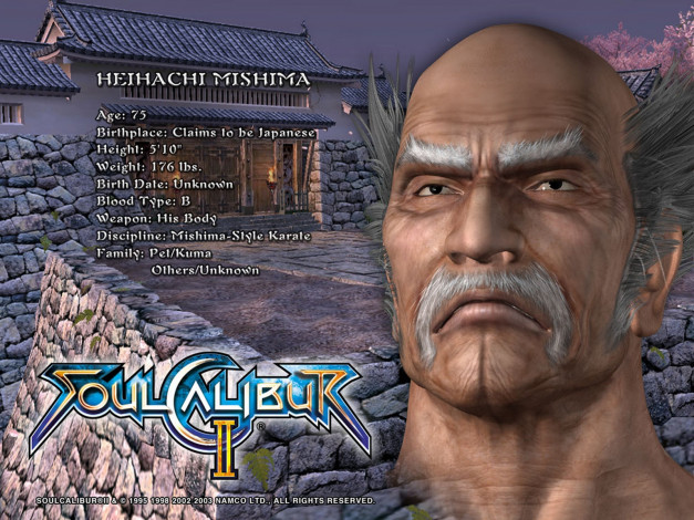 Обои картинки фото soulcalibur, ii, видео, игры