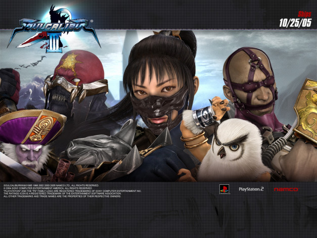 Обои картинки фото soulcalibur, iii, видео, игры