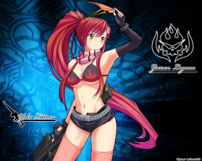 Картинка аниме tengen toppa gurren lagann yoko littner