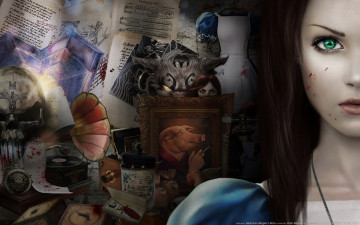 Картинка american mcgee`s alice видео игры madness returns