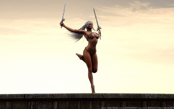 Картинка blade dancer 3д графика amazon амазонки