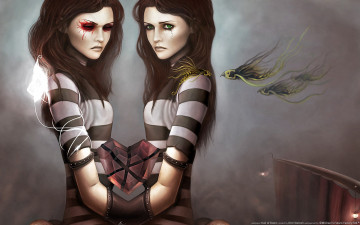 Картинка hall of doors фэнтези девушки