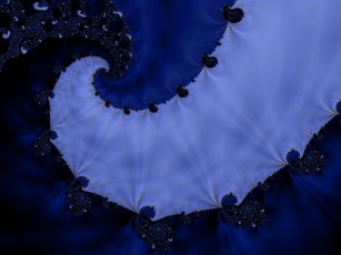 Картинка 3д графика fractal фракталы тёмный фрактал узор