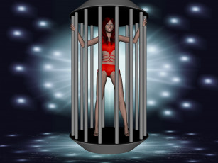 Картинка 3д графика people люди девушка