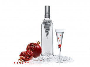 Картинка бренды nemiroff лед гранат водка бокал