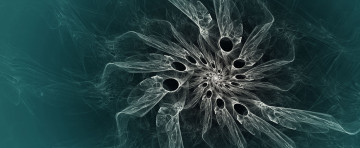 Картинка 3д графика fractal фракталы абстракция