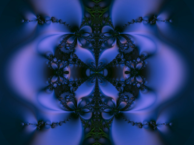 Обои картинки фото 3д, графика, fractal, фракталы, тёмный, узор, фрактал