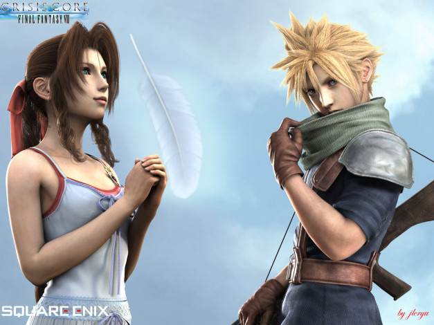 Обои картинки фото final, fantasy, vii, crisis, core, видео, игры