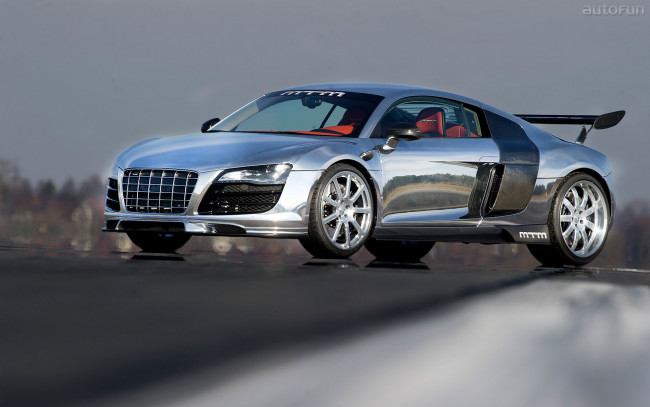 Обои картинки фото mtm, r8, автомобили, audi