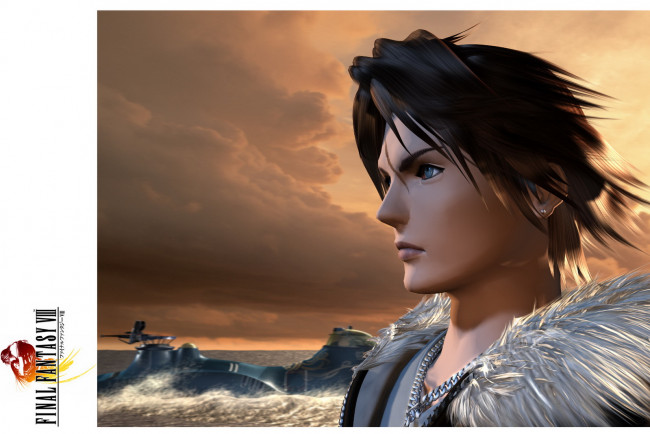 Обои картинки фото final, fantasy, viii, видео, игры