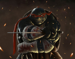 Картинка рисованные комиксы рафаэль