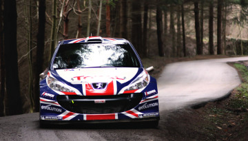 Картинка спорт авторалли флаг