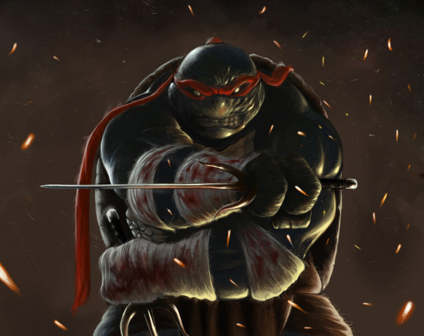 Обои картинки фото рисованные, комиксы, рафаэль