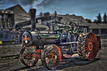 Картинка техника тракторы паровой трактор