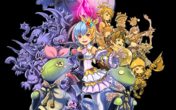 Картинка аниме final+fantasy девушка арт final fantasy монстры