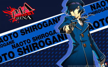 Картинка аниме persona+4 оружие пистолет брюнет парень shirogane naoto