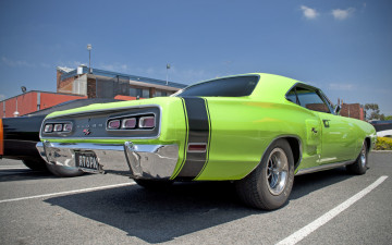 Картинка автомобили 3д машина coronet dodge muscle car rt 1970