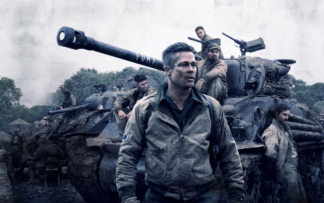 Обои картинки фото кино фильмы, fury, военный, исторический, Ярость, фильм, драма