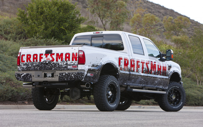 Обои картинки фото автомобили, custom pick-up, ford