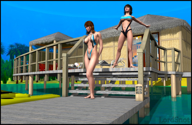 Обои картинки фото lordsnot, 3д графика, фантазия , fantasy, девушки, взгляд