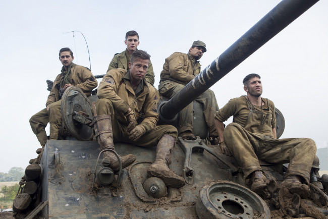 Обои картинки фото кино фильмы, fury, военный, фильм, драма, исторический, Ярость