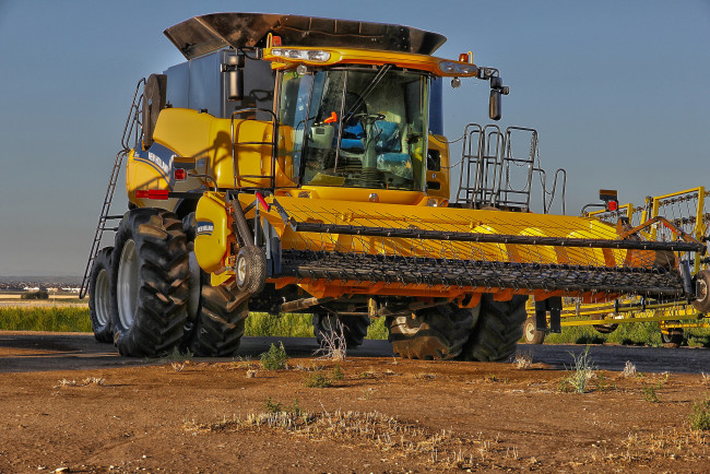 Обои картинки фото техника, комбайны, комбайн