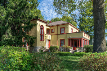 Картинка города -+здания +дома дом загородный