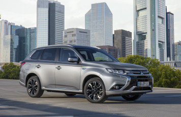 обоя автомобили, mitsubishi, outlander, phev, 2015г