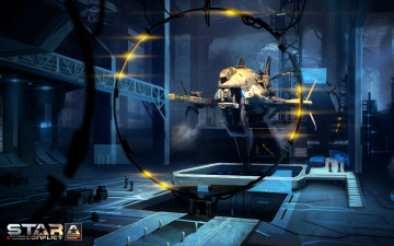 Картинка видео+игры star+conflict робот