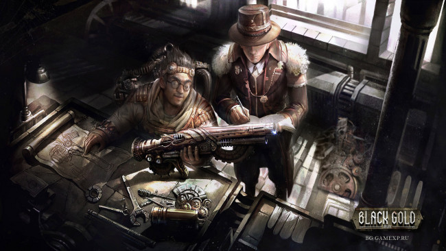 Обои картинки фото видео игры, black gold online, black, gold, фэнтези, онлайн, ролевая, online