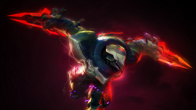 Обои картинки фото видео игры, league of legends, лига, легенд, zed