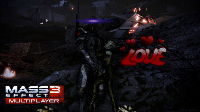 Обои картинки фото видео игры, mass effect 3, персонажи