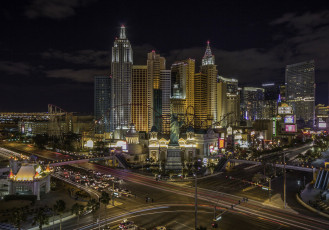 Картинка las+vegas города лас-вегас+ сша ночь казино огни