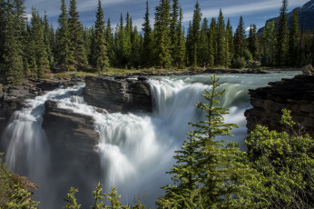 Картинка природа водопады простор