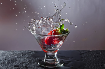 Картинка еда клубника +земляника снедь